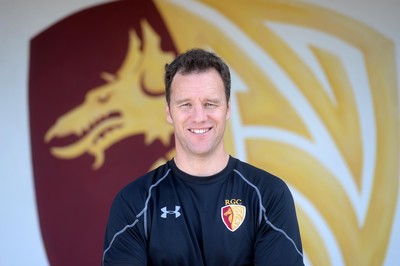 160816 - WRU -New RGC head coach Mark Jones at Eirias, Colwyn Bay