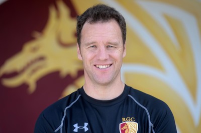 160816 - WRU -New RGC head coach Mark Jones at Eirias, Colwyn Bay