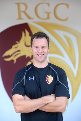 160816 - WRU -New RGC head coach Mark Jones at Eirias, Colwyn Bay