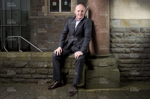 110315 - Picture shows ex Wales international rugby player Martyn Williams in Cardiff