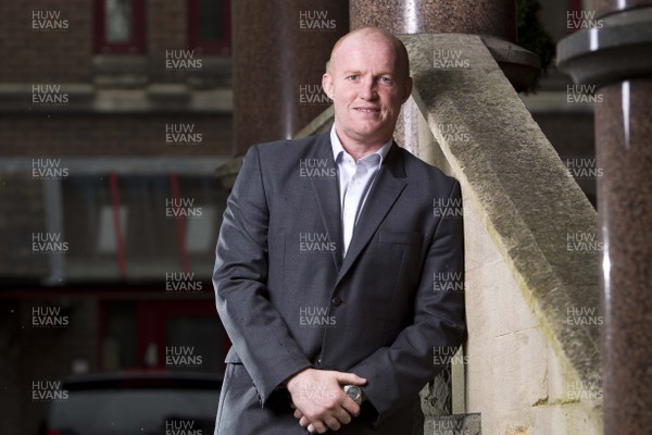 110315 - Picture shows ex Wales international rugby player Martyn Williams in Cardiff