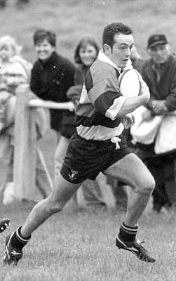 120225 - Picture shows Matt Sherratt, playing for Cinderford RFC in October 1999 Sherratt was yesterday announced Interim Wales Head Coach for the remainder of the 6 Nations Championship