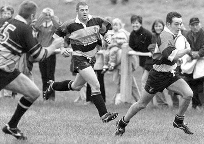 120225 - Picture shows Matt Sherratt, playing for Cinderford RFC in October 1999 Sherratt was yesterday announced Interim Wales Head Coach for the remainder of the 6 Nations Championship