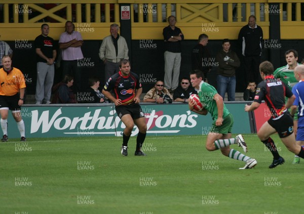 07.08.10 Men of Gwent 7's -  Worthington ad hoarding. 