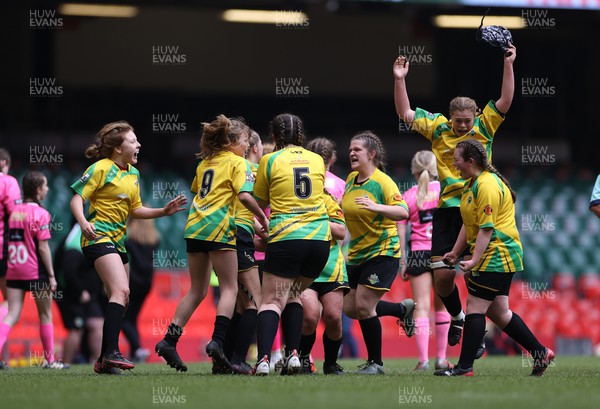 020522 - Girls U15s National Plate Final - Merched Mynydd Mawr v Chargers - 