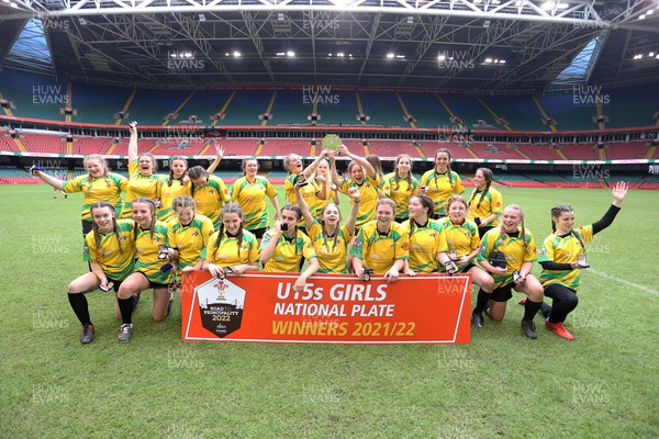 020522 - Girls U15s National Plate Final - Merched Mynydd Mawr v Chargers - 
