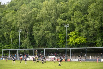 160526 - Cross Keys v Merthyr - Admiral WRU Premiership - A general view of Pandy Park