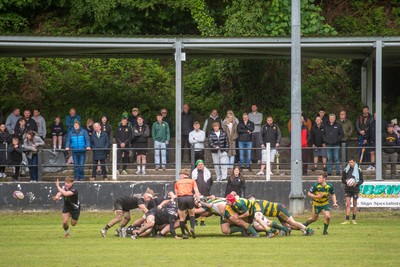 160526 - Cross Keys v Merthyr - Admiral WRU Premiership - A general view of Pandy Park