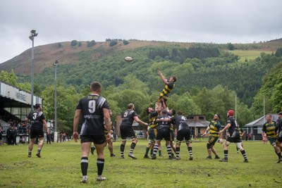 160526 - Cross Keys v Merthyr - Admiral WRU Premiership - A general view of Pandy Park