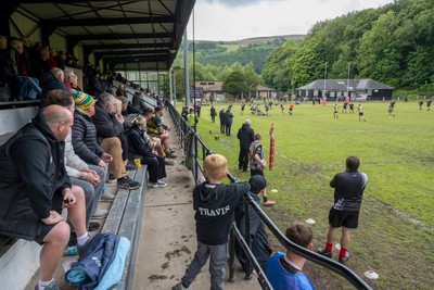 160526 - Cross Keys v Merthyr - Admiral WRU Premiership - A general view of Pandy Park