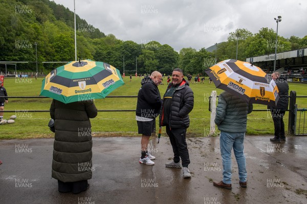 160526 - Cross Keys v Merthyr - Admiral WRU Premiership - A general view of Pandy Park