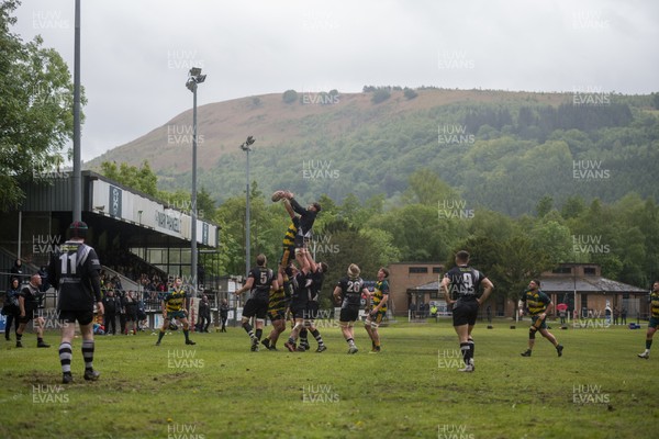 160526 - Cross Keys v Merthyr - Admiral WRU Premiership - A general view of Pandy Park
