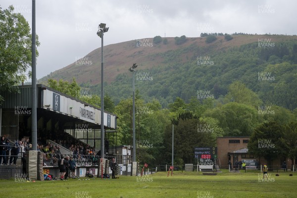 160526 - Cross Keys v Merthyr - Admiral WRU Premiership - A general view of Pandy Park