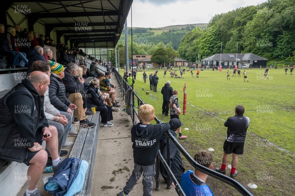 160526 - Cross Keys v Merthyr - Admiral WRU Premiership - A general view of Pandy Park