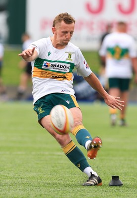 030525 - Merthyr RFC v Neath RFC, WRU Admiral Premiership - Ben Jones of Merthyr kicks conversion