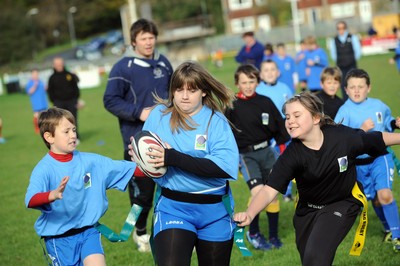 19.10.11 -  Merthyr Schools Tag Rugby World Cup at the Wern. 