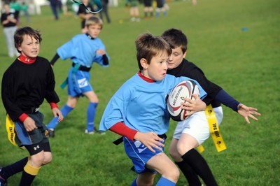 19.10.11 -  Merthyr Schools Tag Rugby World Cup at the Wern. 