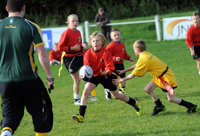 19.10.11 -  Merthyr Schools Tag Rugby World Cup at the Wern. 