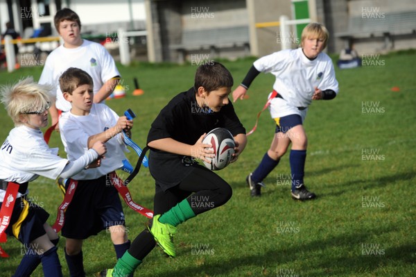 19.10.11 -  Merthyr Schools Tag Rugby World Cup at the Wern. 