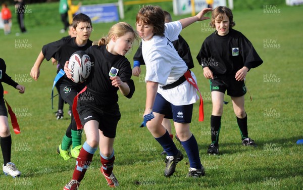 19.10.11 -  Merthyr Schools Tag Rugby World Cup at the Wern. 