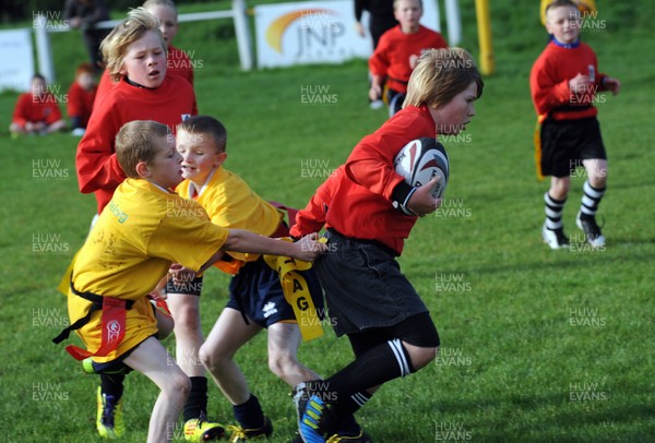 19.10.11 -  Merthyr Schools Tag Rugby World Cup at the Wern. 