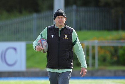 101026 - Merthyr v Beddau - Admiral WRU Premiership - Head coach of Merthyr Ian Jones