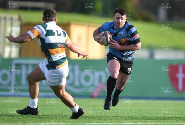 041117 - Merthyr v Cardiff - Principality Premiership - Jack Phillips of Cardiff