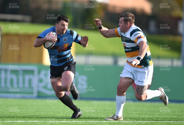 041117 - Merthyr v Cardiff - Principality Premiership - Jack Phillips of Cardiff