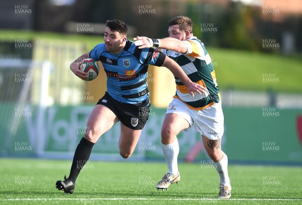 041117 - Merthyr v Cardiff - Principality Premiership - Jack Phillips of Cardiff