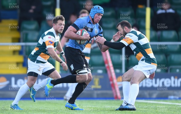 041117 - Merthyr v Cardiff - Principality Premiership - Ben White of Cardiff