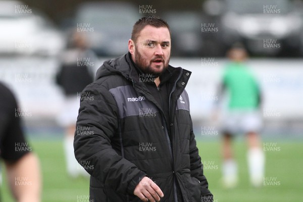 301217 - Merthyr RFC v Cross Keys RFC - Principality Premiership - Phase 2 - Head Coach of Cross Keys Gregg Woods