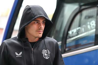 171026 - Middlesbrough v Cardiff City - Sky Bet Championship - Cardiff City players arrive prior to the game