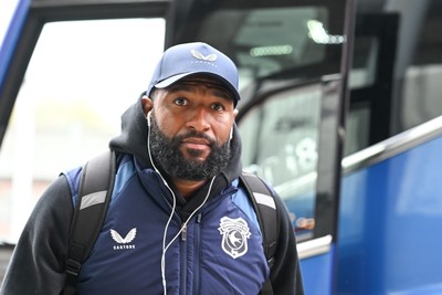 171026 - Middlesbrough v Cardiff City - Sky Bet Championship - Cardiff City players arrive prior to the game