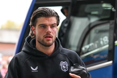 171026 - Middlesbrough v Cardiff City - Sky Bet Championship - Cardiff City players arrive prior to the game