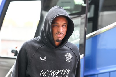 171026 - Middlesbrough v Cardiff City - Sky Bet Championship - Cardiff City players arrive prior to the game