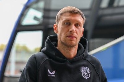 171026 - Middlesbrough v Cardiff City - Sky Bet Championship - Cardiff City players arrive prior to the game