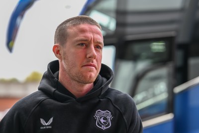 171026 - Middlesbrough v Cardiff City - Sky Bet Championship - Cardiff City players arrive prior to the game