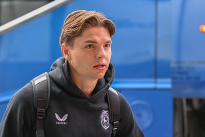 171026 - Middlesbrough v Cardiff City - Sky Bet Championship - Cardiff City players arrive prior to the game