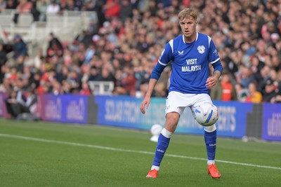 171026 - Middlesbrough v Cardiff City - Sky Bet Championship - Joel Bagan of Cardiff City