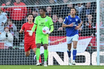 171026 - Middlesbrough v Cardiff City - Sky Bet Championship - Nathan Trott Cardiff City Goalkeeper