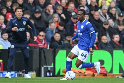 171026 - Middlesbrough v Cardiff City - Sky Bet Championship - Ronan Kpakio of Cardiff City