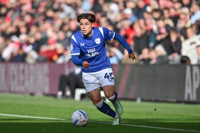 171026 - Middlesbrough v Cardiff City - Sky Bet Championship - Cian Ashford of Cardiff City