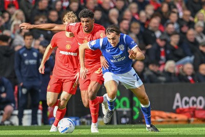 171026 - Middlesbrough v Cardiff City - Sky Bet Championship - Joel Colwill of Cardiff City