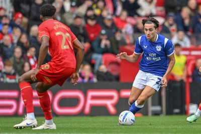 171026 - Middlesbrough v Cardiff City - Sky Bet Championship - Joel Colwill of Cardiff City