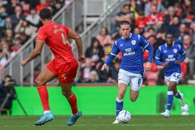 171026 - Middlesbrough v Cardiff City - Sky Bet Championship - Jack Moylan of Cardiff City
