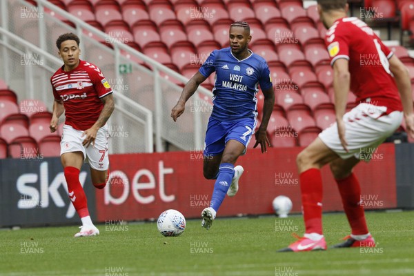 180720 - Middlesbrough v Cardiff City - Sky Bet Championship -  Leandra Bacuna of Cardiff City