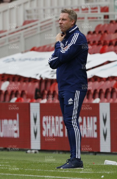 180720 - Middlesbrough v Cardiff City - Sky Bet Championship - Cardiff City manager Neil Harris