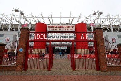 060424 - Middlesbrough v Swansea City - Sky Bet Championship - A general view of Riverside Stadium prior to kick off