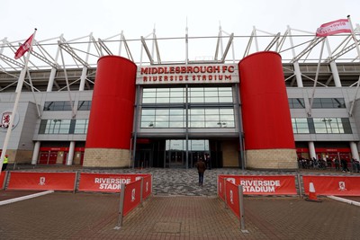 060424 - Middlesbrough v Swansea City - Sky Bet Championship - A general view of Riverside Stadium prior to kick off