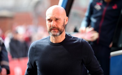 060424 - Middlesbrough v Swansea City - Sky Bet Championship - The Swansea City team arrive including head coach Luke Williams